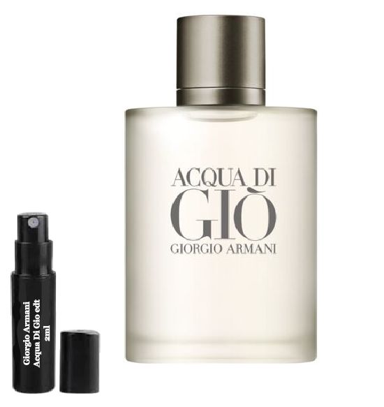 Giorgio Armani Acqua di Gio eau de toilette 200ml, 100ml and 50ml inc perfume samples