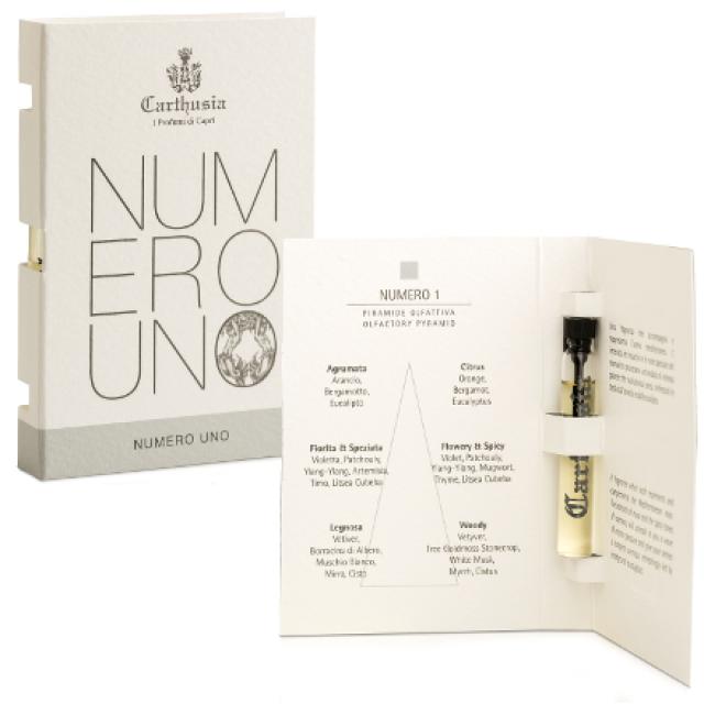 Carthusia Numero Uno 2ml 0.06 oz official perfume sample perfume tester