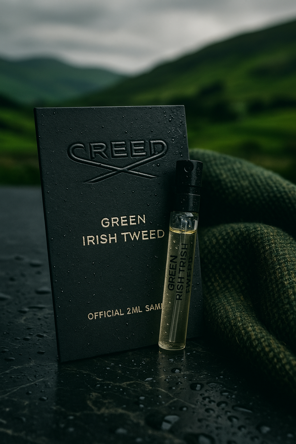 Creed Green Irish Tweed edp 2.0ml 0.08 fl. oz. official perfume sample perfume tester Creed Green Irish Tweed edp 2.0ml 0.08 fl. oz. official perfume sample perfume tester