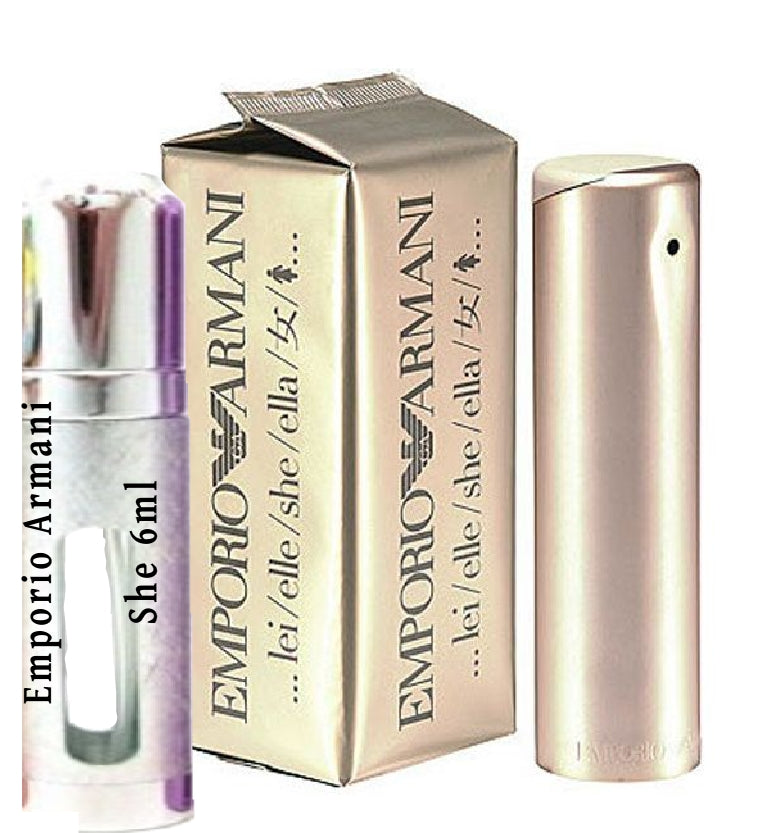 Emporio Armani She fragrance samples 6ml
