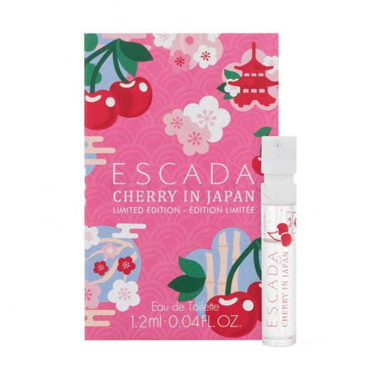 Escada Cherry in Japan limited edition 1.2ml 0.04 fl. oz. official perfume samples