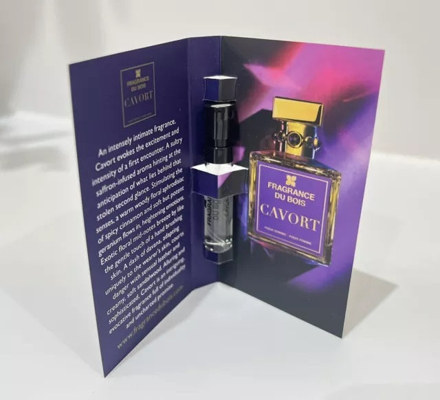 Fragrance Du Bois Cavort 1.5ml 0.05 fl. oz. official perfume sample perfume tester Fragrance Du Bois Cavort 1.5ml 0.05 fl. oz. official perfume sample perfume tester