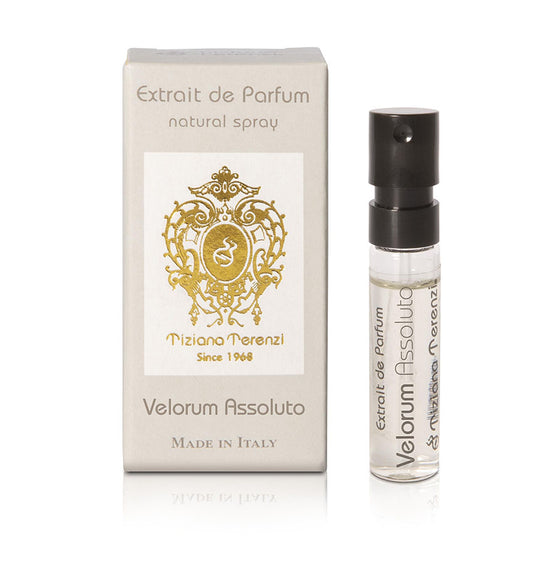TIZIANA TERENZI Velorum Assoluto Extrait de parfum 0.05 OZ 1.5 ML official perfume sample perfume tester
