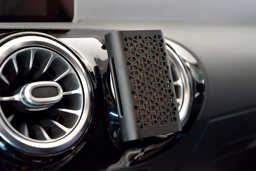 Luxury car air freshener inspired by Louis Vuitton Pur Oud fragrance –