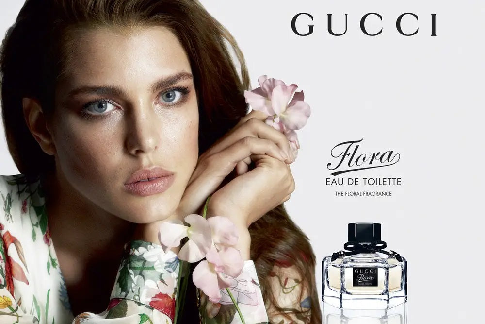 Gucci Flora by Gucci Parfums official perfume sample 1.5ml 0.05 fl. oz. discontinued fragrance Gucci Flora by Gucci Parfums official perfume sample 1.5ml 0.05 fl. oz. discontinued fragrance