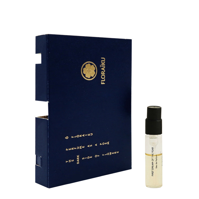 official perfume sample of Floraiku First Dream Of The Year fragrance 1.5ml 0.05 fl. oz. official perfume sample of Floraiku First Dream Of The Year fragrance 1.5ml 0.05 fl. oz.