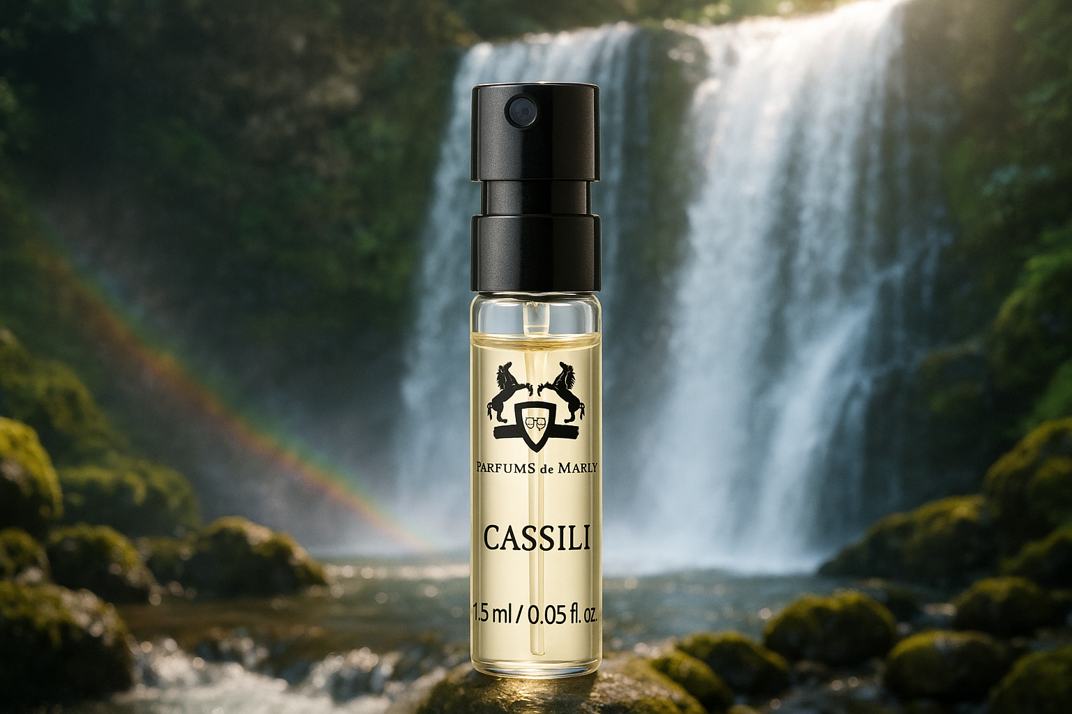 Parfums de Marly Cassili official perfume sample 1.5ml 0.05 fl.o.z. perfume tester Parfums de Marly Cassili official perfume sample 1.5ml 0.05 fl.o.z. perfume tester