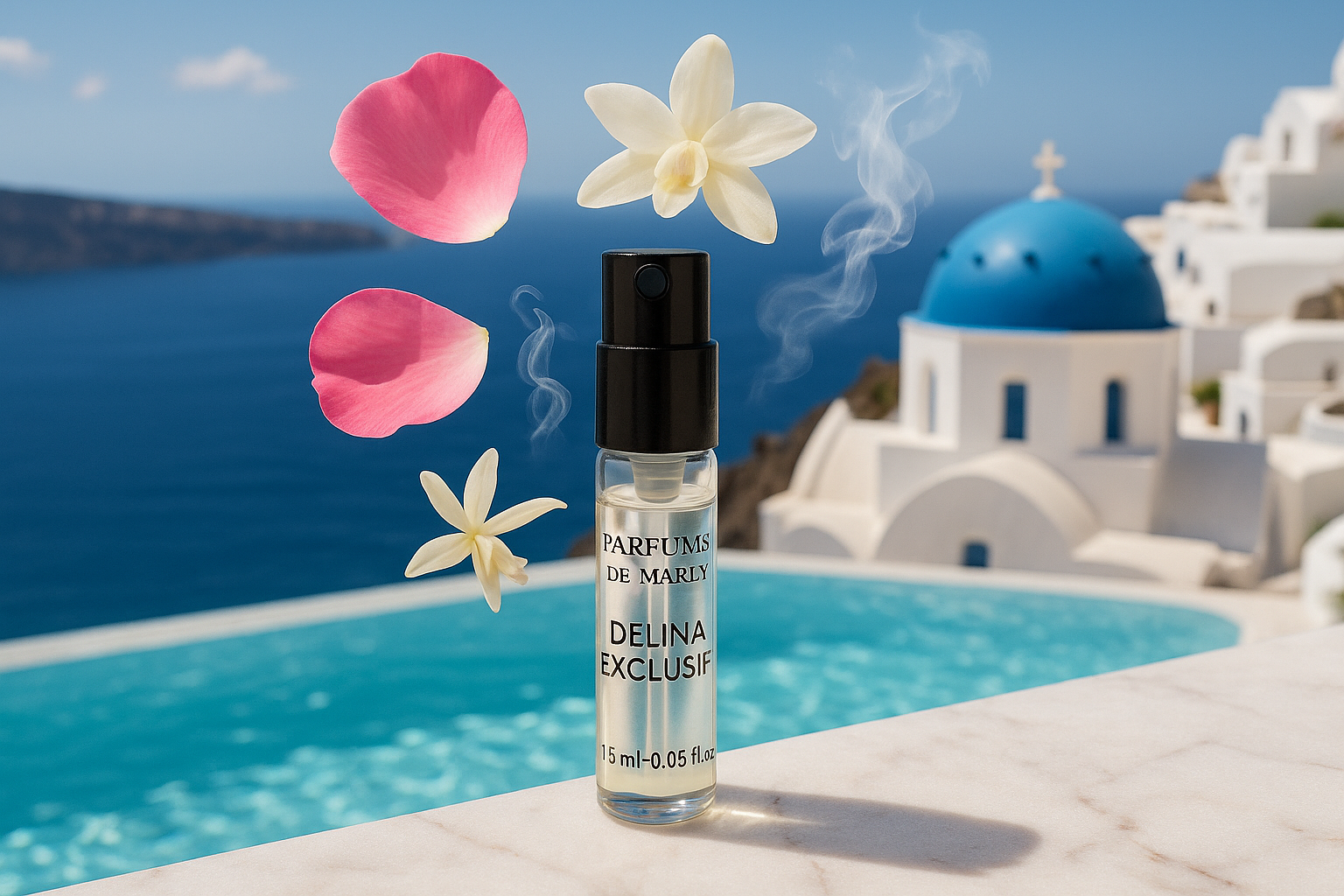 Parfums De Marly Delina Exclusif official scent sample 1.5ml 0.05 fl. o.z. perfume tester Parfums De Marly Delina Exclusif official scent sample 1.5ml 0.05 fl. o.z. perfume tester