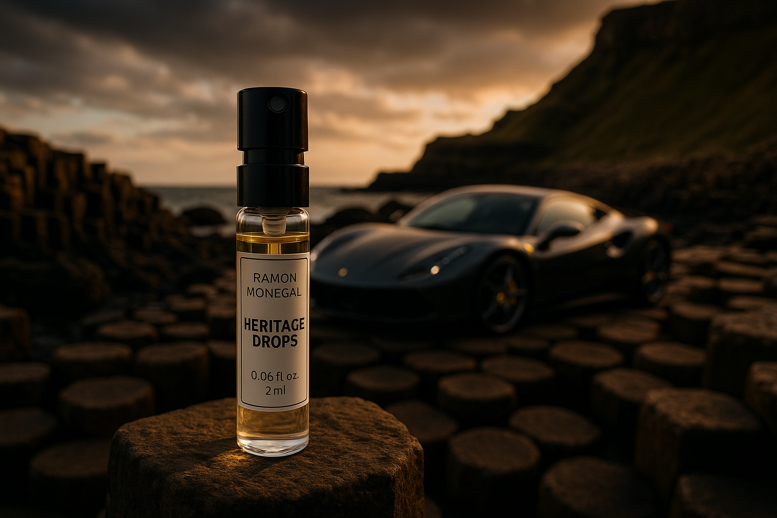 Ramon Monegal Heritage Drops official perfume sample 2ml 0.06 fl.o.z. perfume tester Ramon Monegal Heritage Drops official perfume sample 2ml 0.06 fl.o.z. perfume tester