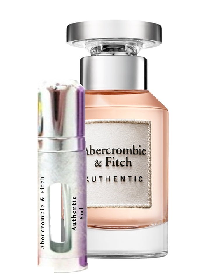 ABERCROMBIE & FITCH Authentic Women samples 6ml