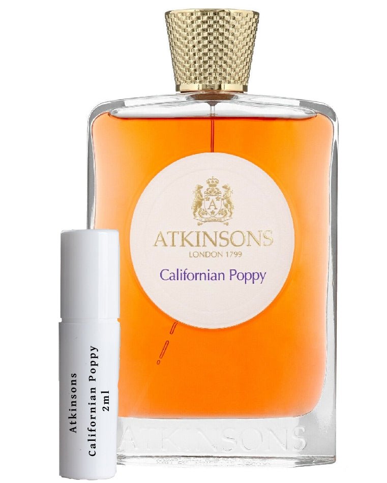 Atkinsons Californian Poppy samples smelltoimpress