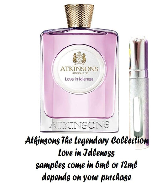Atkinsons The Legendary Collection Love in Idleness Samples