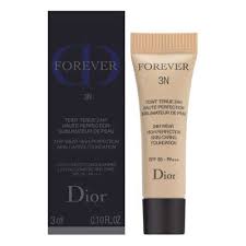 Christian Dior Forever 3N 24H Wear High Perfection Skin Caring foundation 3N Neutral 3ml 0.10 fl. oz. mini cosmetic sample. Avant/Before 030