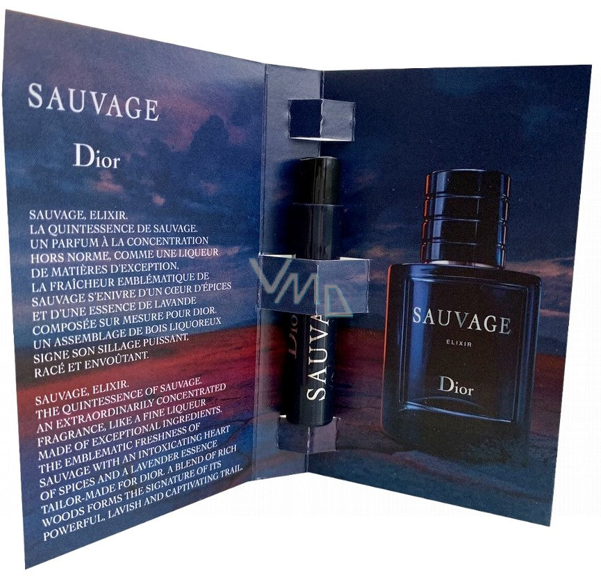 Christian Dior Sauvage Elixir 1ml 0.03 fl. oz. official fragrance samples