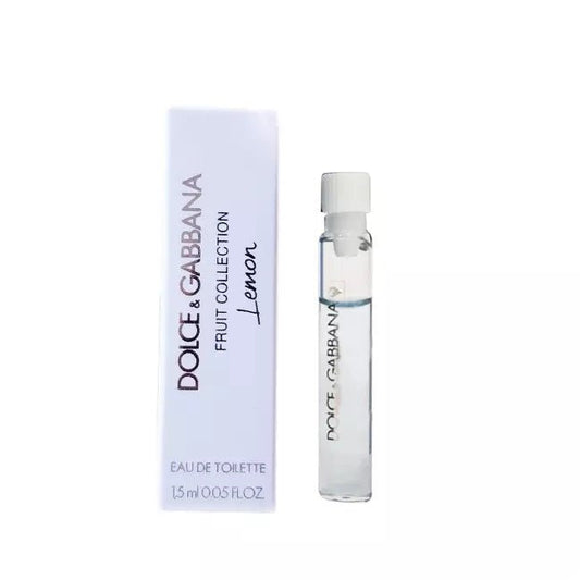 Dolce & Gabbana Fruit Collection Lemon 1.5 ML 0.05 fl. oz. official perfume sample perfume tester