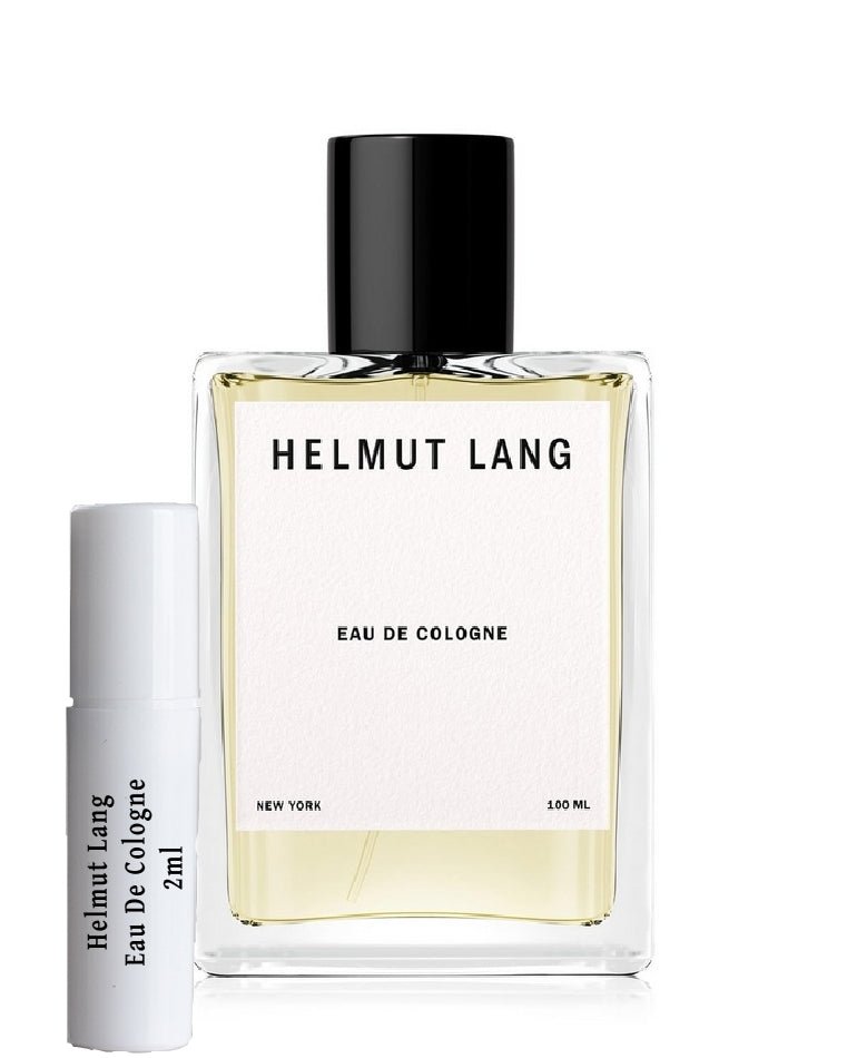 Helmut Lang Eau De Cologne samples 2ml