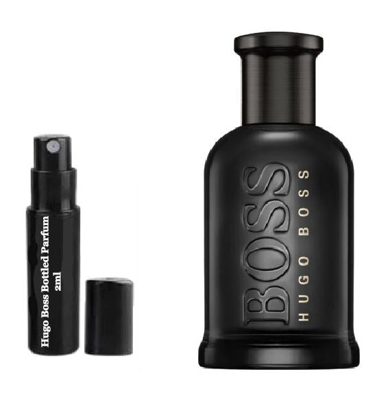 HUGO BOSS BOTTLED PARFUM parfum stalen, HUGO BOSS BOTTLED PARFUM parfumeprøver