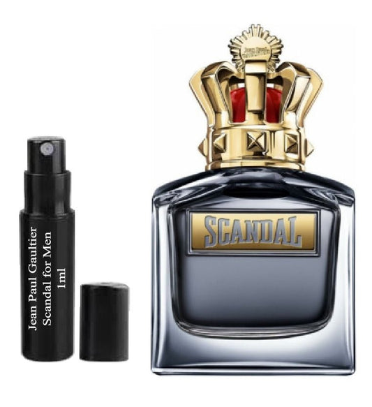 Jean Paul Gaultier Scandal for Men 1ml 0.03 fl. o.z. perfume sample,  Jean Paul Gaultier Scandal for Men 1ml 0.03 fl. o.z. 液量オンス公式香水サンプル,  Jean Paul Gaultier Scandal for Men 1ml 0.03 fl. o.z. парфюмна проба,  Jean Paul Gaultier Scandal for Men 1ml 0.03 fl. o.z. échantillon de parfum,  Jean Paul Gaultier Scandal for Men 1ml 0.03 fl. o.z. hajuvesinäyte,  Jean Paul Gaultier Scandal for Men 1ml 0.03 fl. o.z. próbka perfum,  Jean Paul Gaultier Scandal for Men 1ml 0.03 fl. o.z. Parfümprobe,