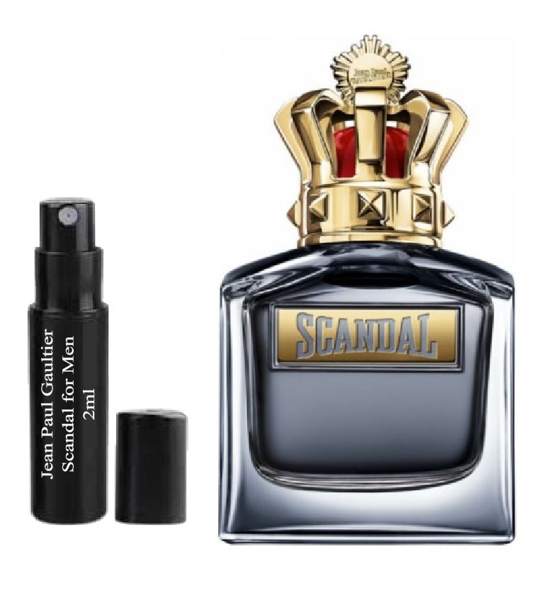 Jean Paul Gaultier Scandal for Men 2ml 0.06 fl. o.z. parfymprov, Jean Paul Gaultier Scandal for Men 2ml 0.06 fl. o.z. parfumeprøve, Jean Paul Gaultier Scandal for Men 2ml 0.06 fl. o.z. parfumstalen, Jean Paul Gaultier Scandal for Men 2ml 0.06 fl. o.z. muestra de perfume, Jean Paul Gaultier Scandal for Men 6ml 0.20 fl. o.z. parfüm minta, Jean Paul Gaultier Scandal for Men 6ml 0.20 fl. o.z. campione di profumo,