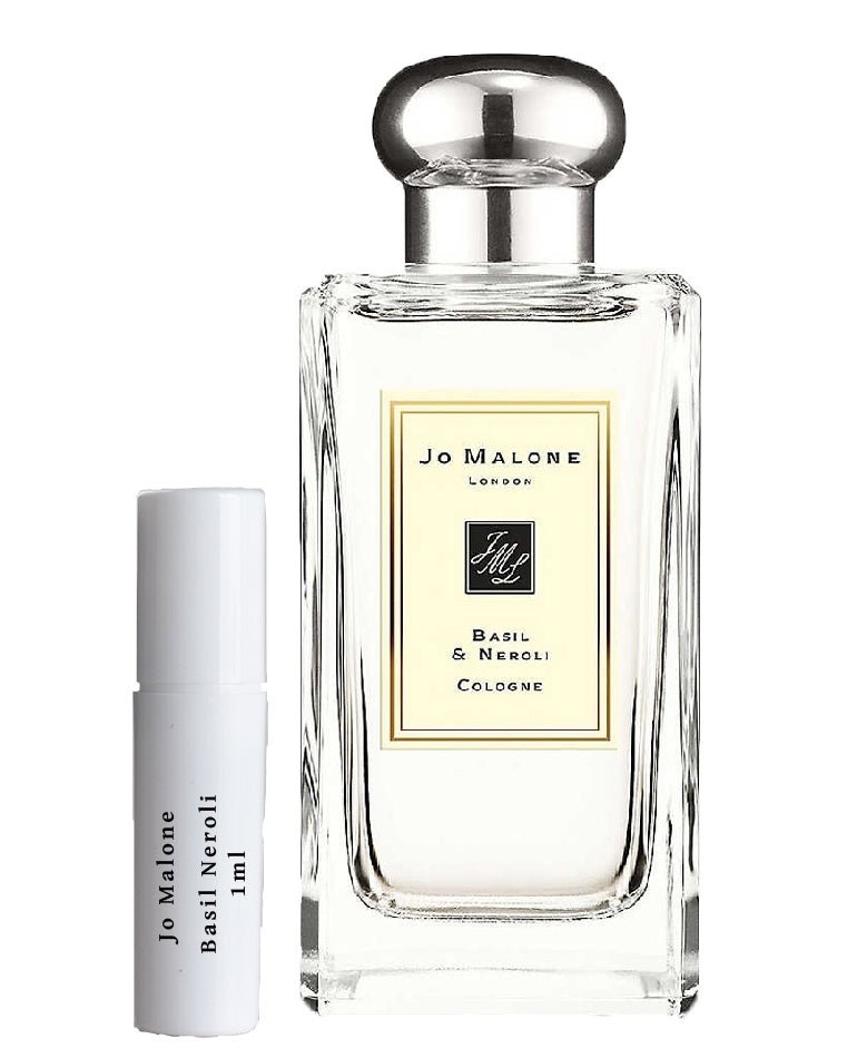 Jo Malone Basil Neroli samples smelltoimpress