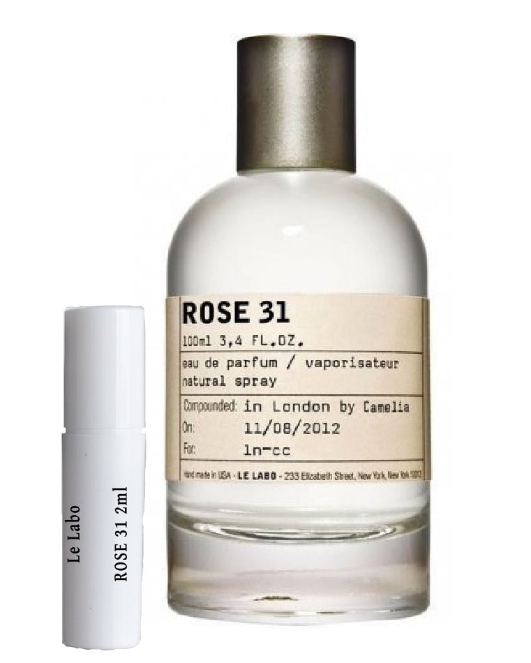 Le Labo Rose 31 samples – smelltoimpress.com