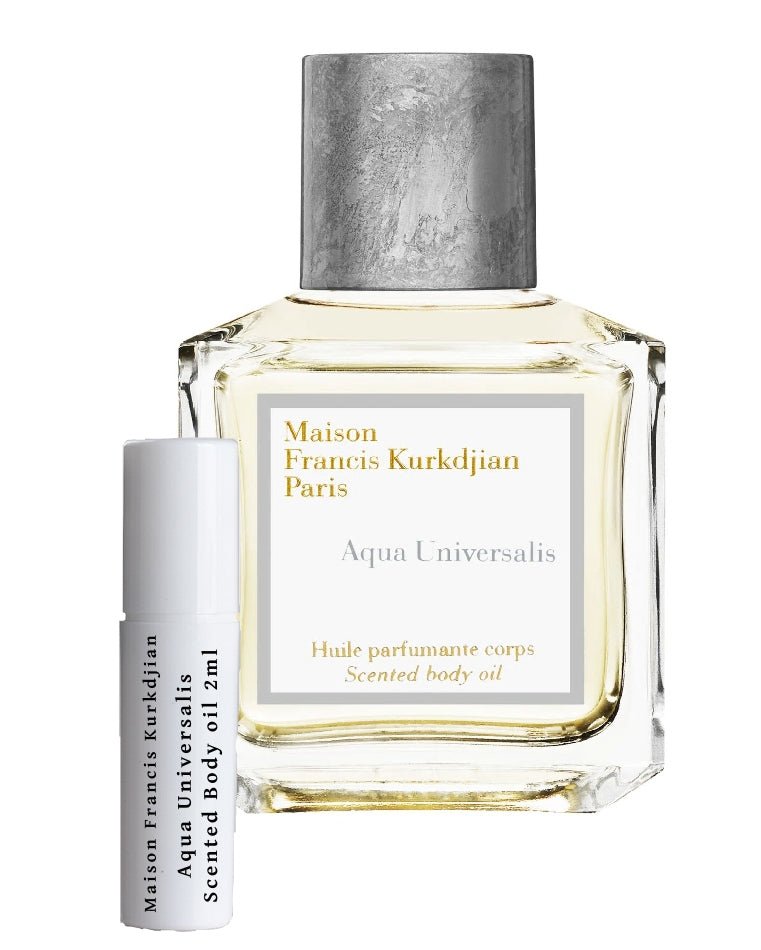 Maison Francis Kurkdjian Aqua Universalis Body Oil sample 2ml