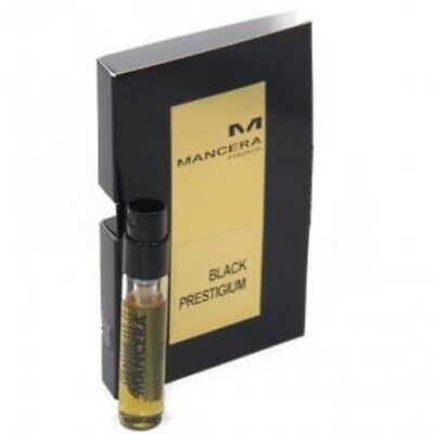 Mancera Black Prestigium official sample 2ml 0.07 fl. oz., Mancera Black Prestigium 2ml 0.06 fl. oz. official perfume sample