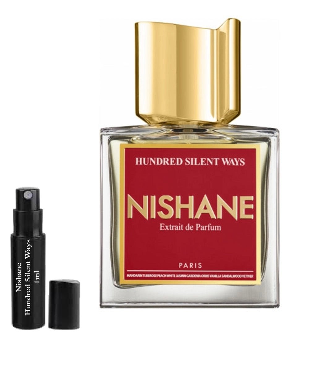 Nishane Hundred Silent Ways 1ml 0.03 fl. o.z. perfume sample,  Nishane Hundred Silent Ways 1ml 0.03 fl. o.z. 液量オンス公式香水サンプル,  Nishane Hundred Silent Ways 1ml 0.03 fl. o.z. парфюмна проба,  Nishane Hundred Silent Ways 1ml 0.03 fl. o.z. échantillon de parfum,  Nishane Hundred Silent Ways 1ml 0.03 fl. o.z. hajuvesinäyte,  Nishane Hundred Silent Ways 1ml 0.03 fl. o.z. próbka perfum,  Nishane Hundred Silent Ways 1ml 0.03 fl. o.z. Parfümprobe,