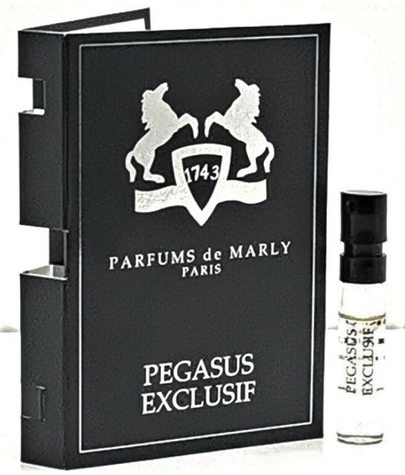 Parfums De Marly Pegasus Exclusif official perfume sample 1.5ml 0.05 fl. o.z. perfume tester Parfums De Marly Pegasus Exclusif official perfume sample 1.5ml 0.05 fl. o.z. perfume tester