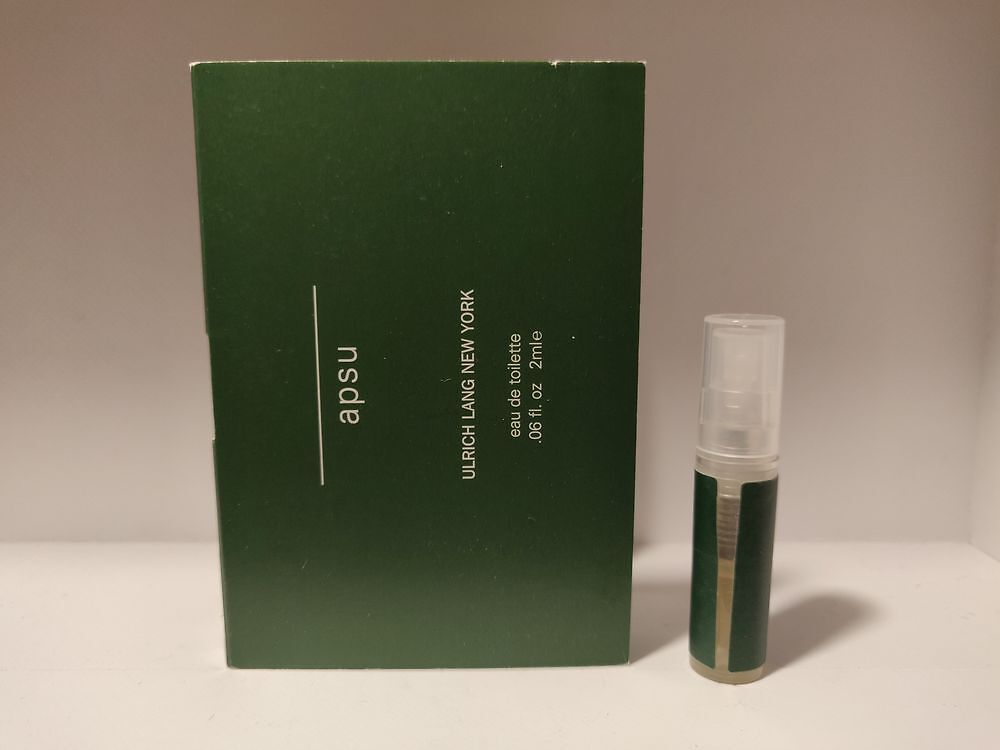 Ulrich Lang Apsu 2ml 0.06 fl. oz. official perfume samples perfume tester