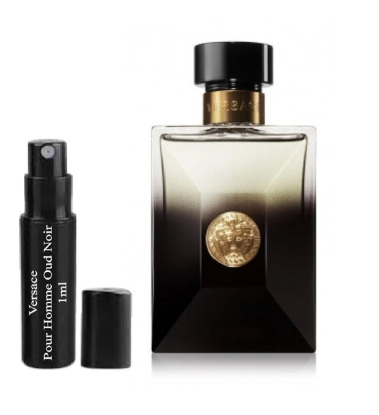 Versace Pour Homme Oud Noir scent sample 1ml