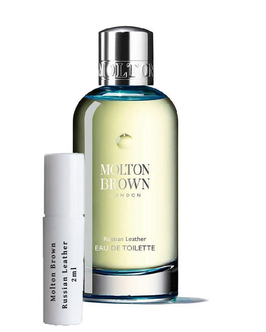 Molton Brown Russian Leather samples 2ml
