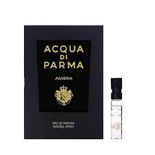 Acqua Di Parma Ambra 1.5 ml 0.05 fl. once. échantillon de parfum officiel