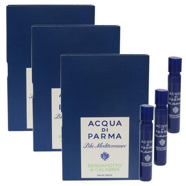 Acqua Di Parma Blu Mediterraneo Bergamotto di Calabria 1.2ml 0.04 fl. onças. testador oficial de perfume