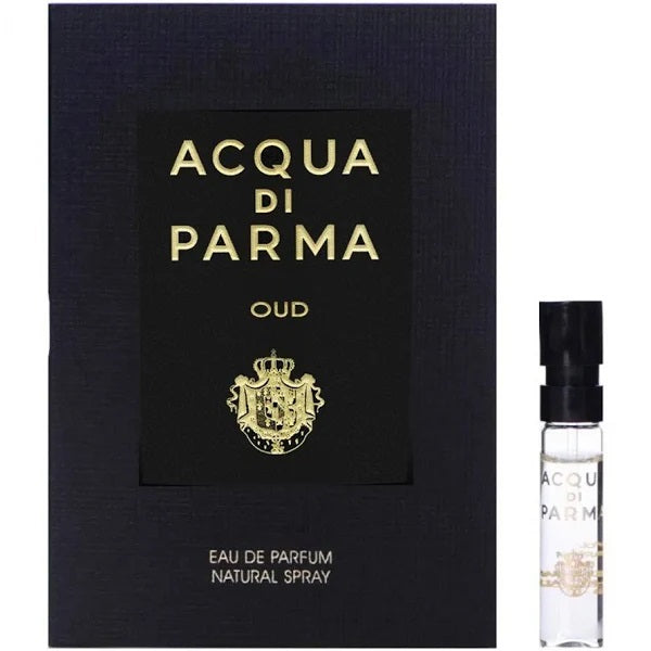 Acqua Di Parma Oud 1.5ml 0.05 fl. onças amostra oficial de perfume, Acqua Di Parma Oud 1.5 ml 0.05 fl. onças amostra oficial da fragrância, Acqua Di Parma Oud 1.5ml 0.05 fl. onças. testador oficial de perfume