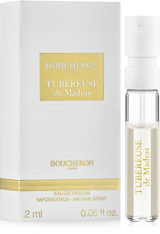 Boucheron Tubereuse de Madras 2 ml 0.06 fl. oz. officielle parfumeprøver