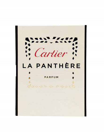 Cartier La Panthere 1.5 ml 0.05 fl. oz officiel parfumeprøve