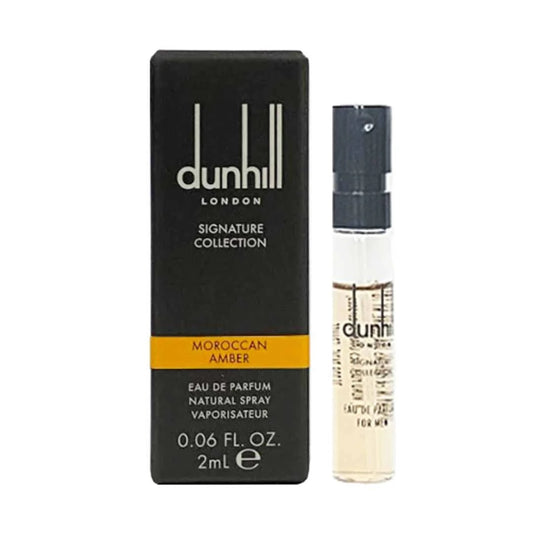 Dunhill Signature Collection Morrocan Amber 2ml 0.06 fl. onças amostras oficiais de perfume