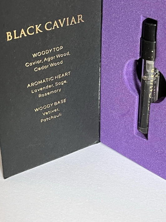Electimuss London Black Caviar 1.5ml 0.05 fl. oz. official perfume sample