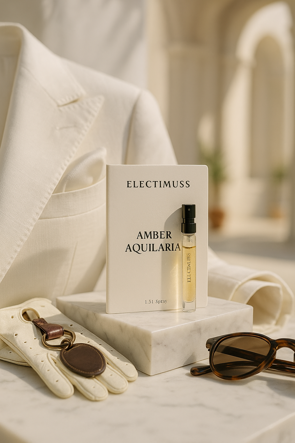 Electimuss London Amber Aquilaria 1.5ml 0.05 fl. oz. official perfume sample