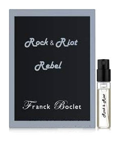 Franck Boclet Rebel 1.5 ml 0.05 fl. onz. muestra oficial de perfume, Franck Boclet Rebel 1.5 ml 0.05 onzas líquidas onz. muestra de fragancia oficial, Franck Boclet Rebel 1.5 ml 0.05 onzas líquidas onz. muestras de perfumes, Franck Boclet Rebel 1.5 ml 0.05 fl. onz. muestra de olor oficial