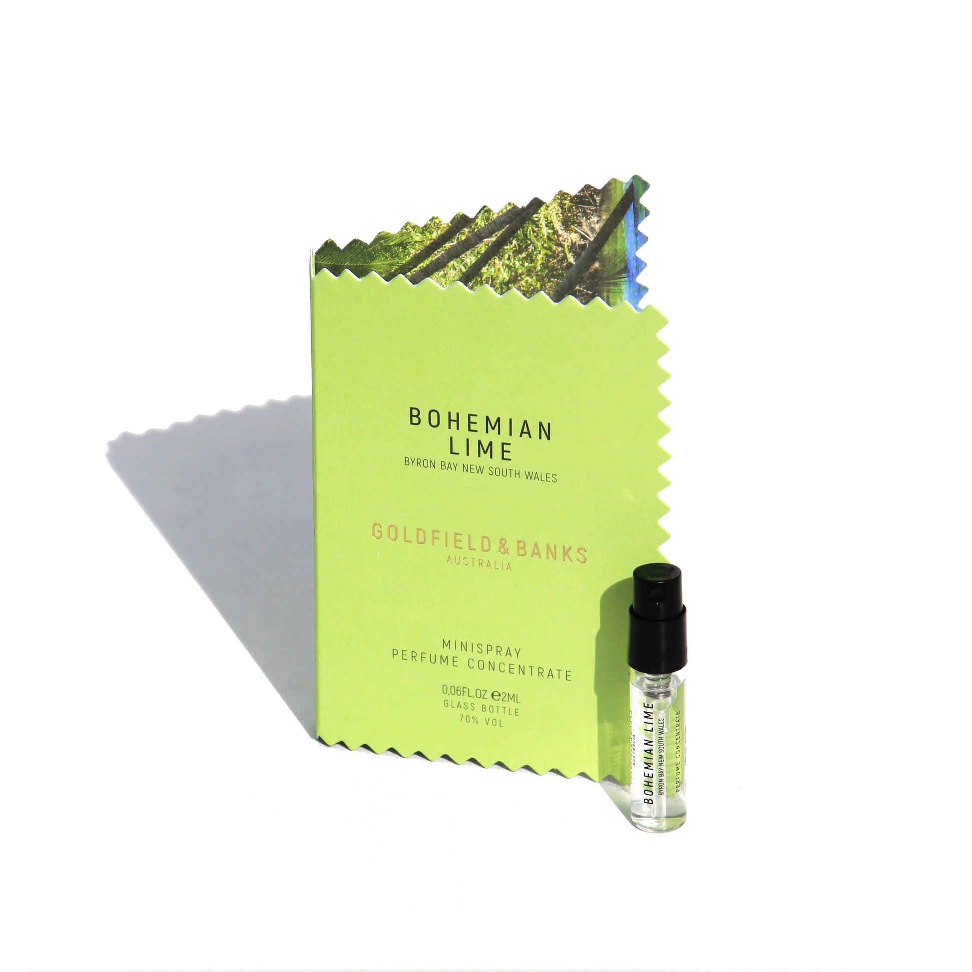 Goldfield and Banks Australia Bohemian Lime 2ml 0.06 fl. oz. official perfume sample
