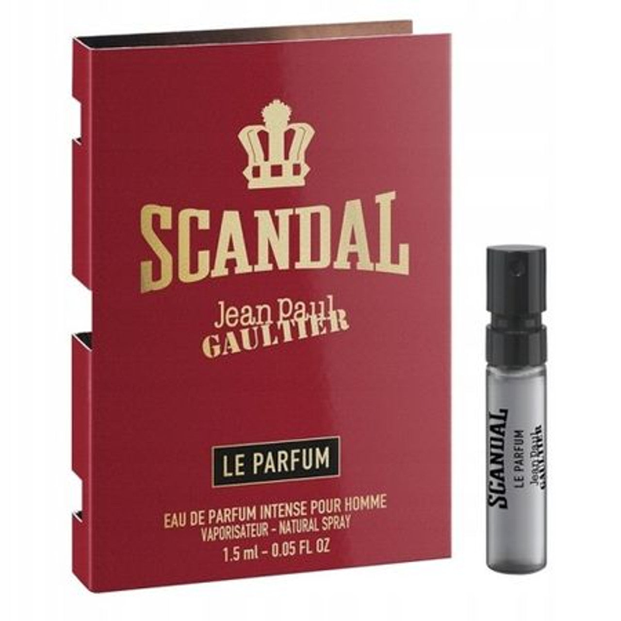 Scandal Notes Jean Paul Gaultier Scandal Le Parfum Intense official perfume sample ...