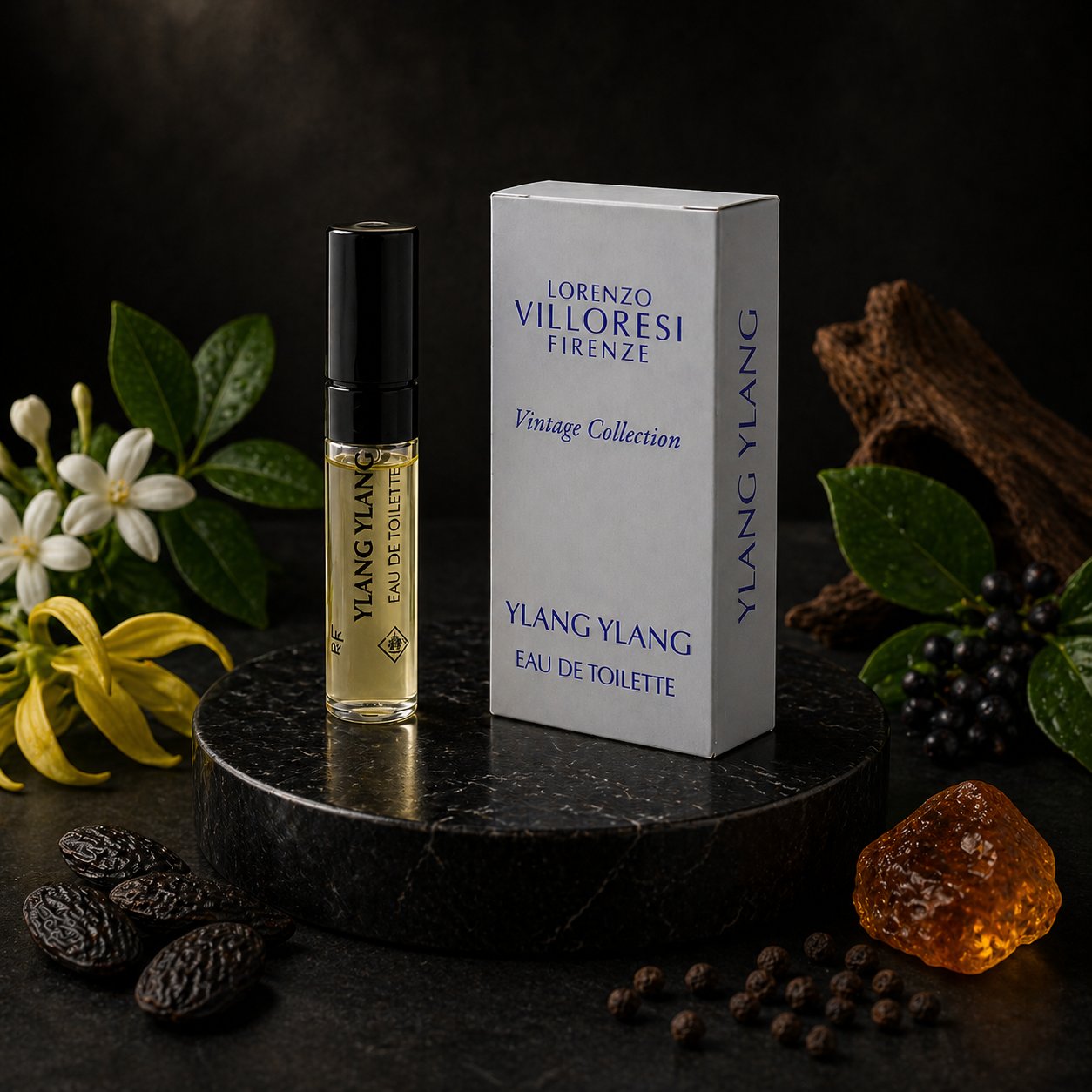 image of Lorenzo Villoresi Firenze Ylang Ylang official perfume sample 2ml 0.06 fl. o.z. perfume tester