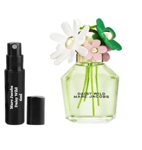 Marc Jacobs Daisy Wild fragrance samples 6ml 0.2 fl. oz.