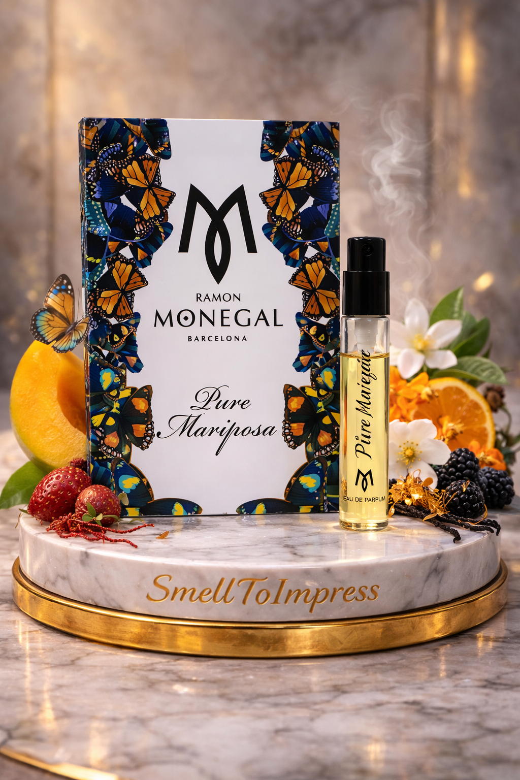 Ramon Monegal Pure Mariposa 2ml 0.06 fl. oz. ametlik parfüümiproovide tester