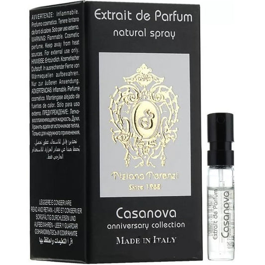 TIZIANA TERENZI Casanova Extrait de parfum 0.05 OZ 1.5 ML échantillon de parfum officiel