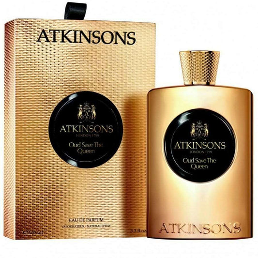 Atkinsons Oud Save The Queen, y compris des échantillons de parfum
