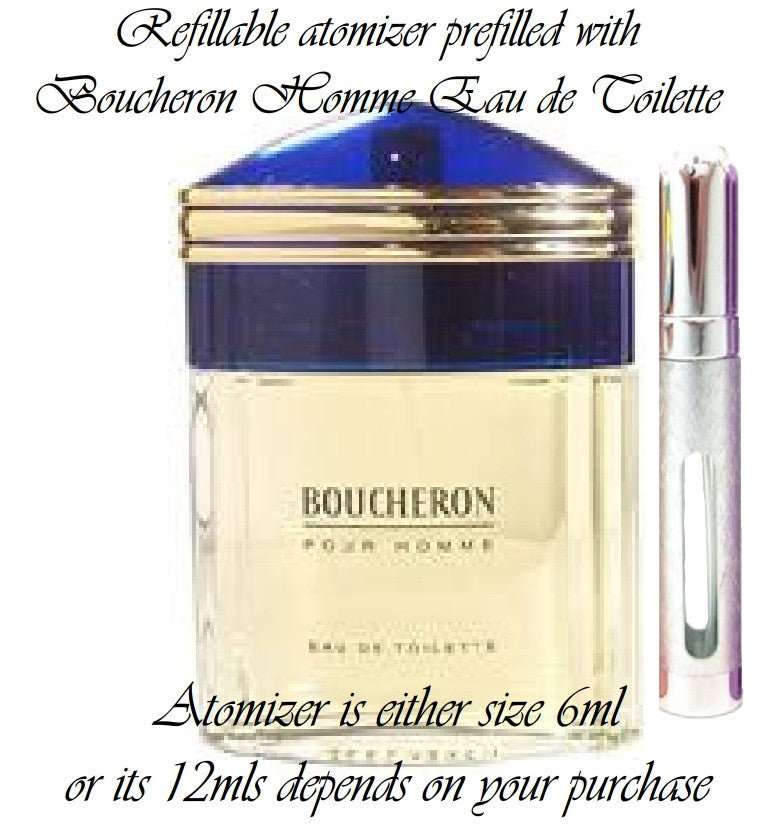 Boucheron Homme échantillon parfum spray Eau De Toilette-boucheron-Boucheron-creedparfums échantillons