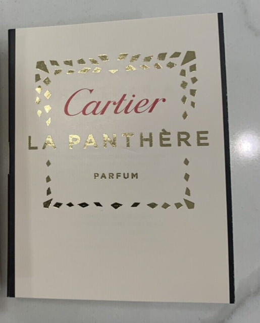 Cartier La Panthere 1.5ml 0.05 fl. o.z. official fragrance sample